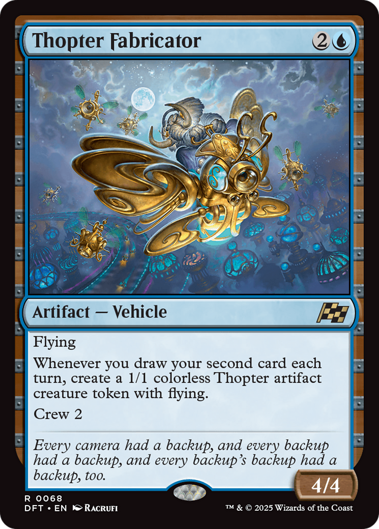 Thopter Fabricator [Aetherdrift] MTG Single Magic: The Gathering | Red Claw Gaming