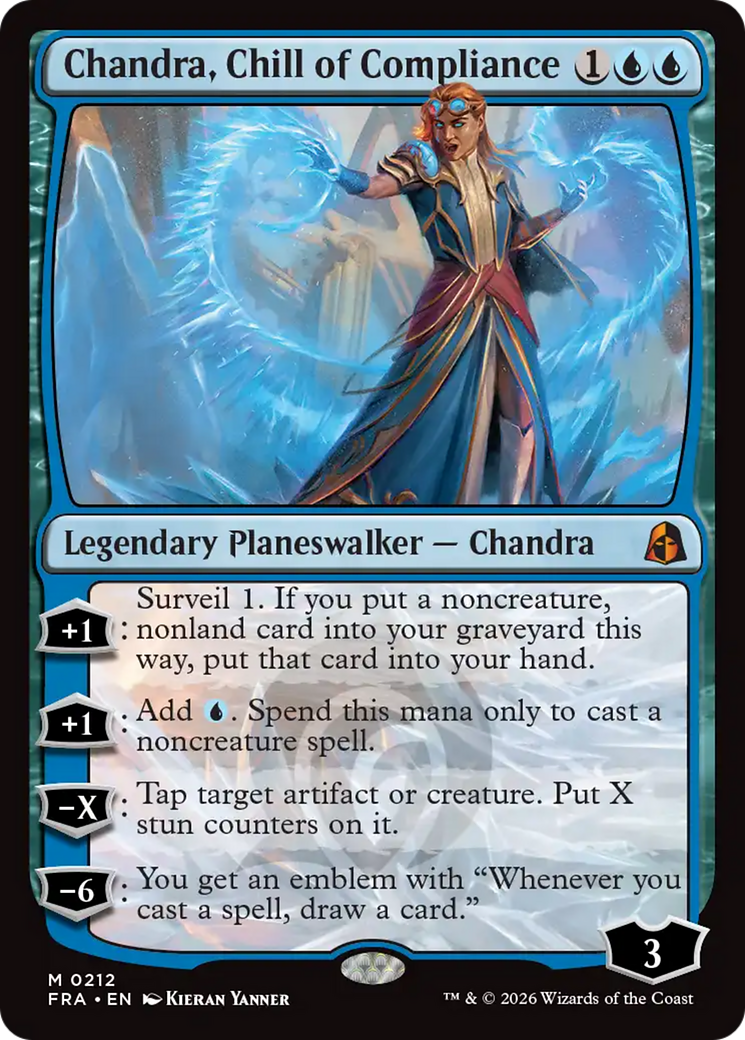 Chandra, Chill of Compliance [Reality Fracture] | Red Claw Gaming