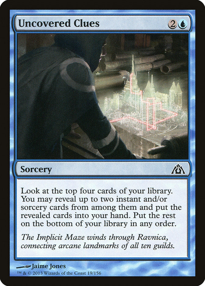 Uncovered Clues [Dragon's Maze] MTG Single Magic: The Gathering | Red Claw Gaming