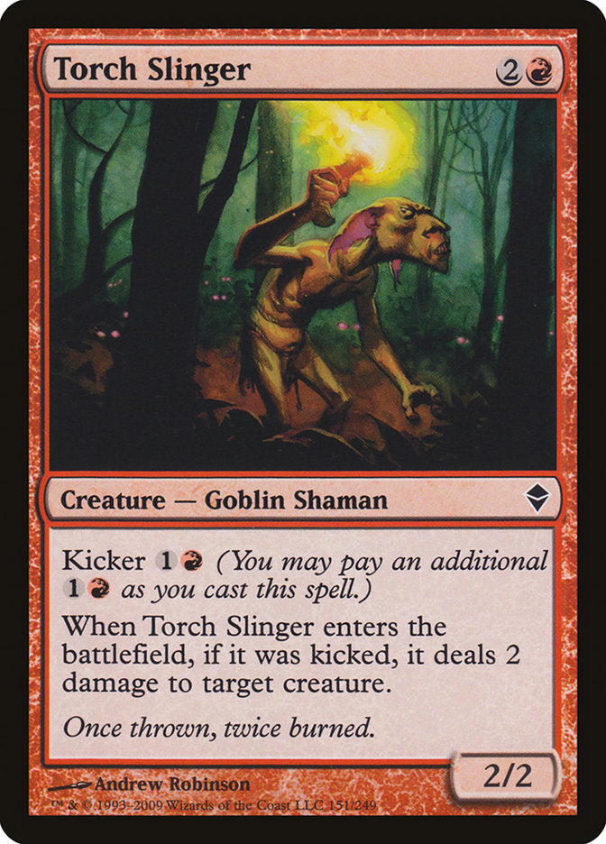 Torch Slinger [Zendikar] MTG Single Magic: The Gathering | Red Claw Gaming