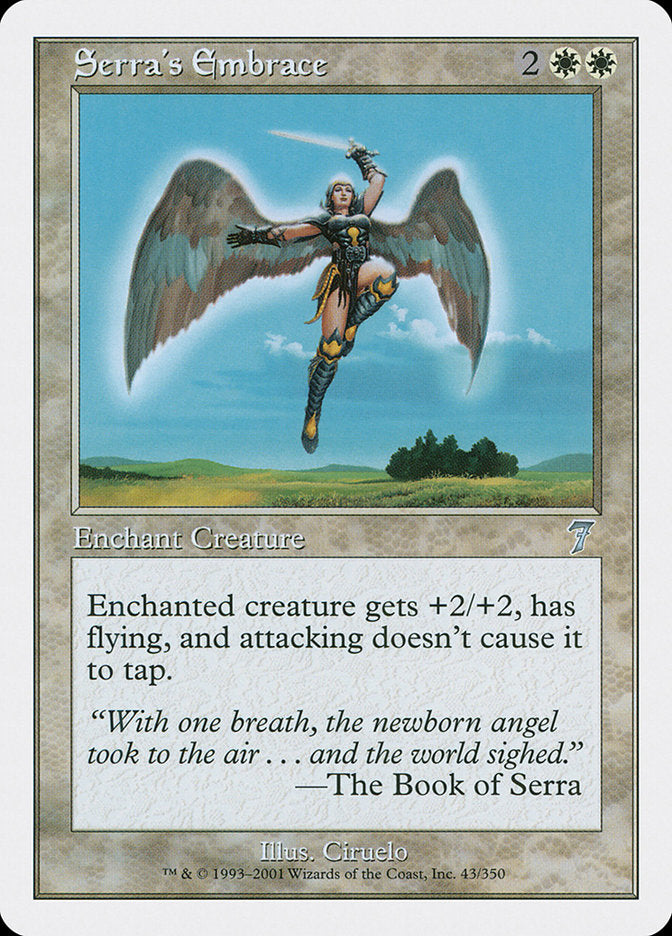 Serra's Embrace [Seventh Edition] MTG Single Magic: The Gathering | Red Claw Gaming