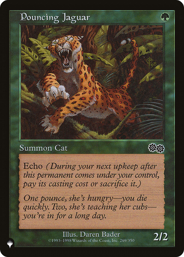 Pouncing Jaguar [The List] MTG Single Magic: The Gathering | Red Claw Gaming