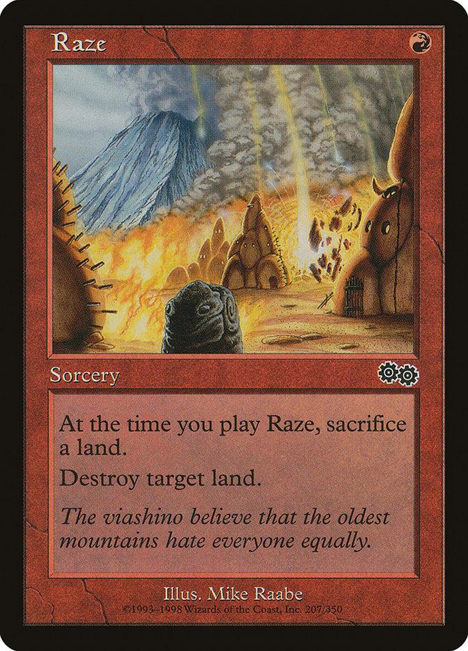 Raze [Urza's Saga] MTG Single Magic: The Gathering | Red Claw Gaming