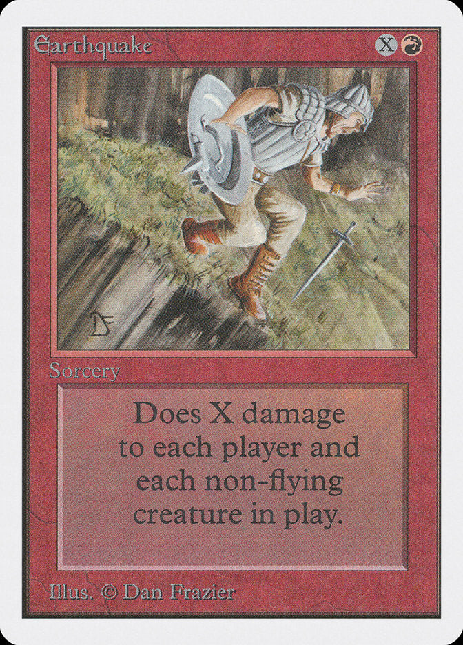 Earthquake [Unlimited Edition] MTG Single Magic: The Gathering | Red Claw Gaming