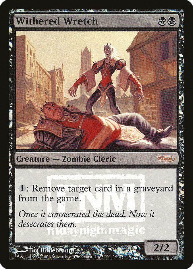 Withered Wretch [Friday Night Magic 2003] MTG Single Magic: The Gathering | Red Claw Gaming