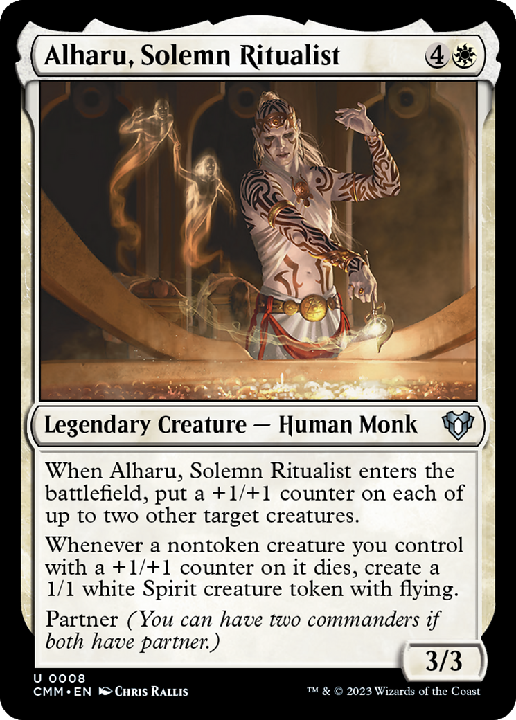 Alharu, Solemn Ritualist [Commander Masters] MTG Single Magic: The Gathering | Red Claw Gaming
