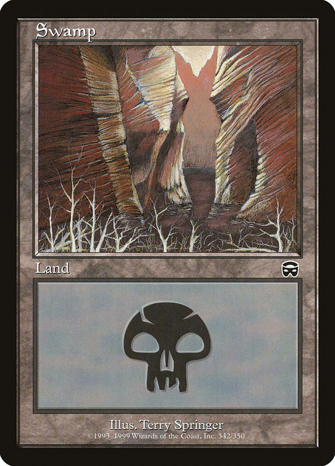 Swamp (342) [Mercadian Masques] MTG Single Magic: The Gathering | Red Claw Gaming
