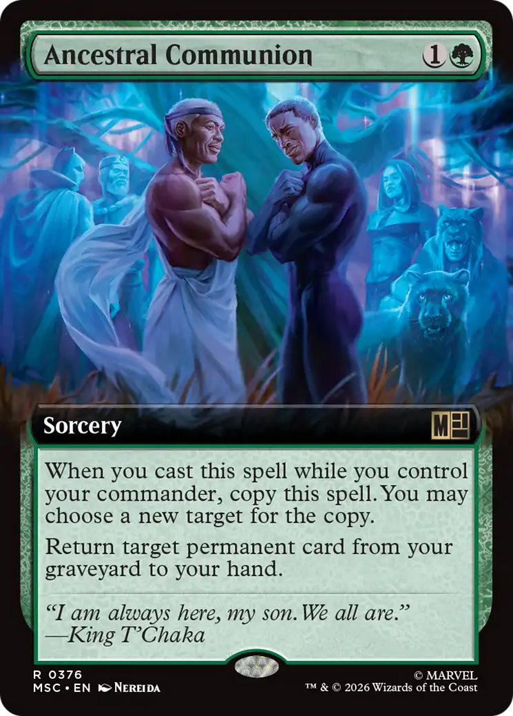 Ancestral Communion (Extended Art) [Marvel Super Heroes Commander] | Red Claw Gaming