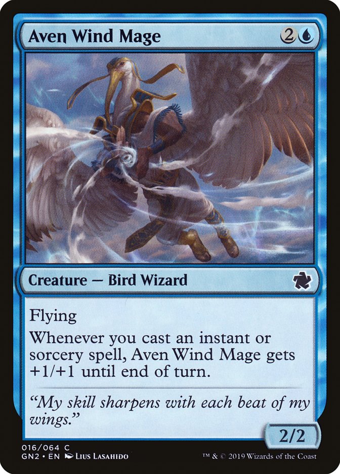 Aven Wind Mage [Game Night 2019] MTG Single Magic: The Gathering | Red Claw Gaming