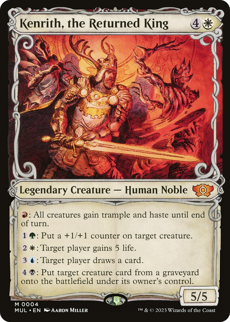 Kenrith, the Returned King [Multiverse Legends] MTG Single Magic: The Gathering | Red Claw Gaming
