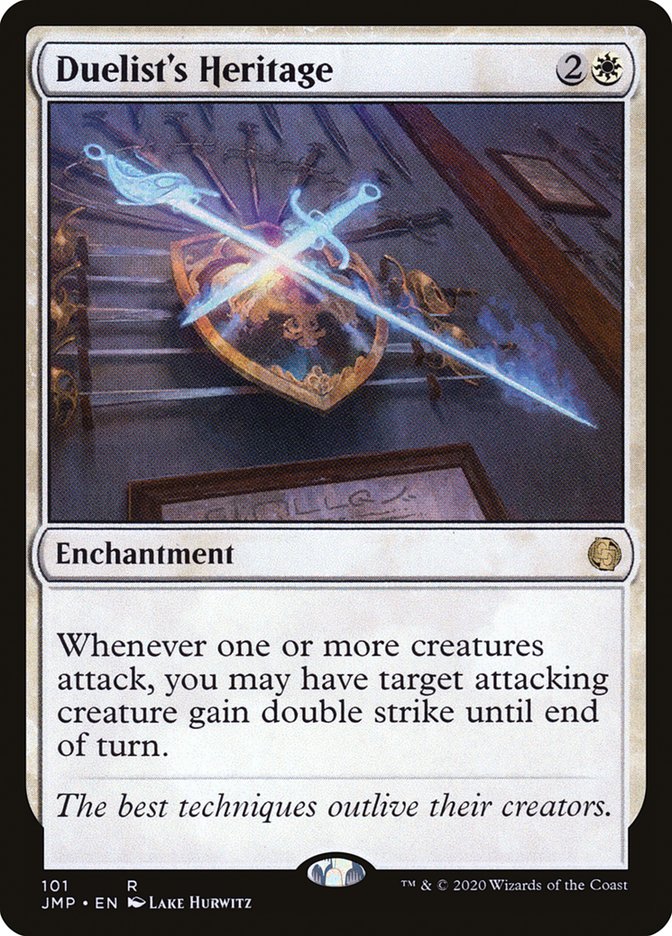 Duelist's Heritage [Jumpstart] MTG Single Magic: The Gathering | Red Claw Gaming