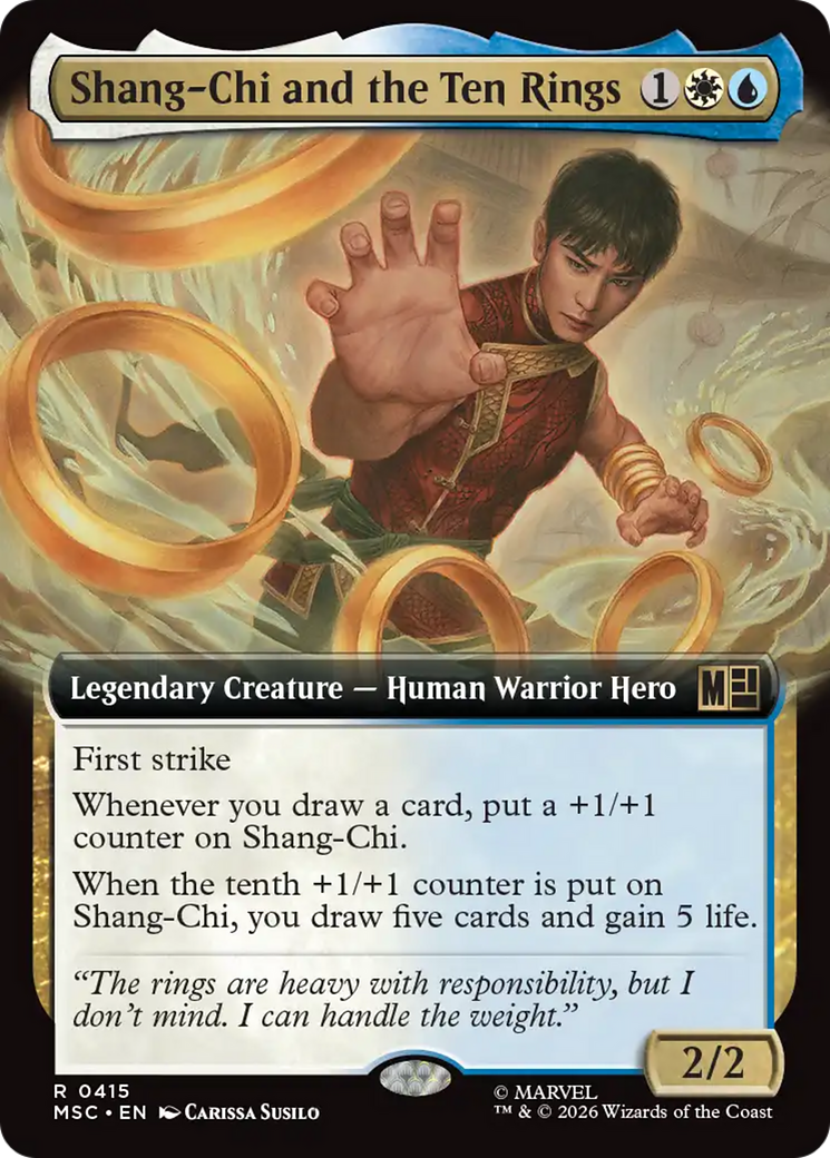 Shang-Chi and the Ten Rings (Extended Art) [Marvel Super Heroes Commander] | Red Claw Gaming