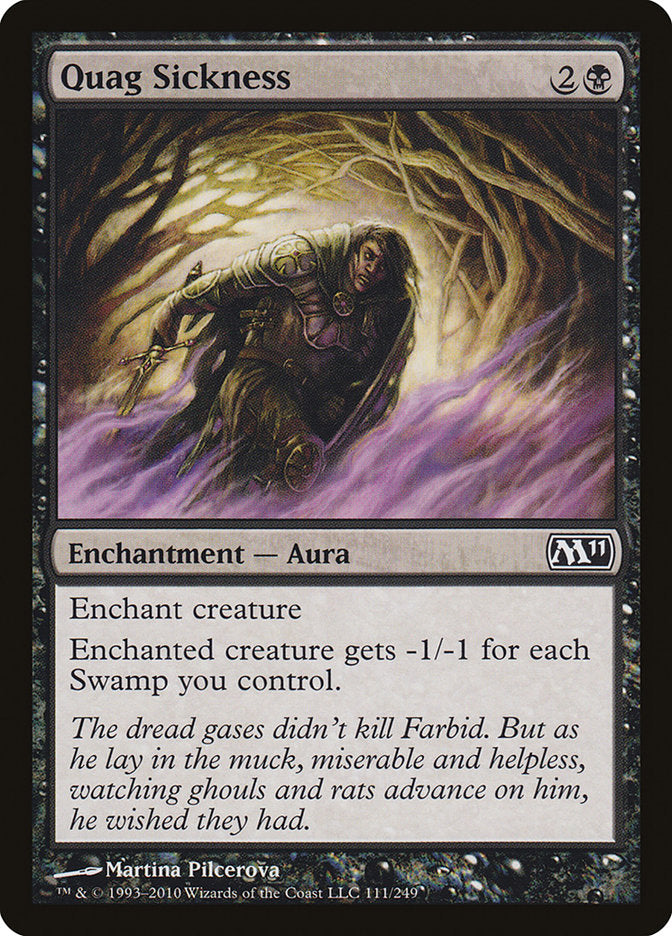 Quag Sickness [Magic 2011] MTG Single Magic: The Gathering | Red Claw Gaming