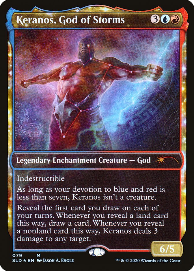 Keranos, God of Storms [Secret Lair Drop Series] MTG Single Magic: The Gathering | Red Claw Gaming