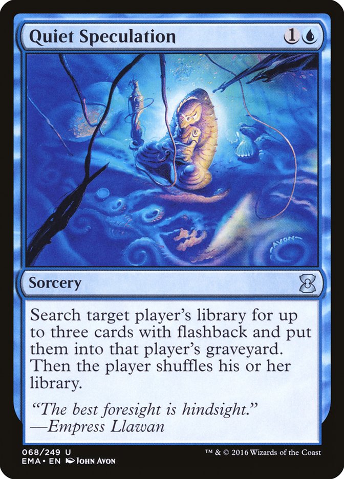 Quiet Speculation [Eternal Masters] MTG Single Magic: The Gathering | Red Claw Gaming