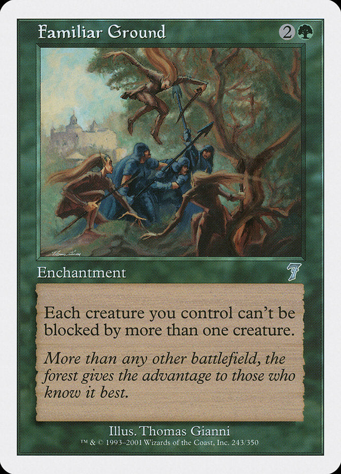 Familiar Ground [Seventh Edition] MTG Single Magic: The Gathering | Red Claw Gaming