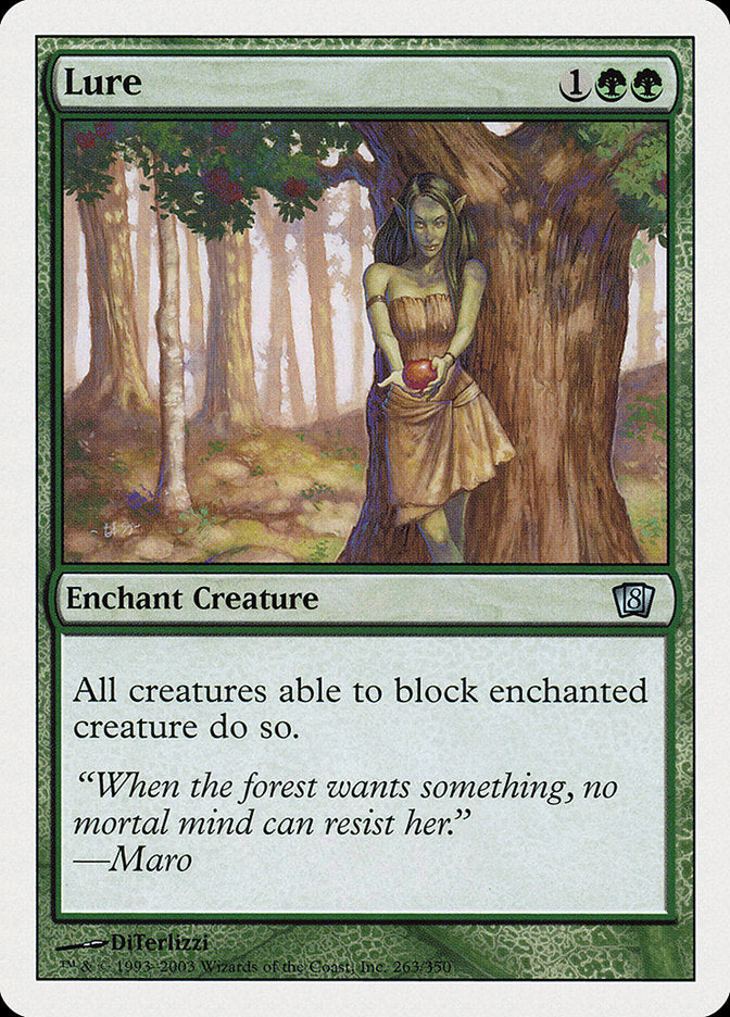 Lure [Eighth Edition] MTG Single Magic: The Gathering | Red Claw Gaming