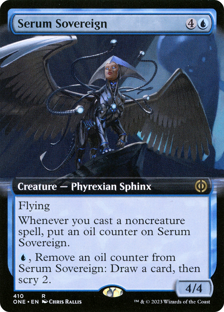 Serum Sovereign (Extended Art) [Phyrexia: All Will Be One] MTG Single Magic: The Gathering | Red Claw Gaming