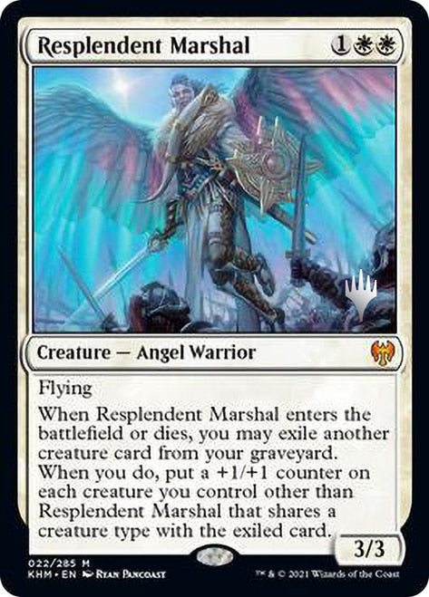 Resplendent Marshal (Promo Pack) [Kaldheim Promos] MTG Single Magic: The Gathering | Red Claw Gaming
