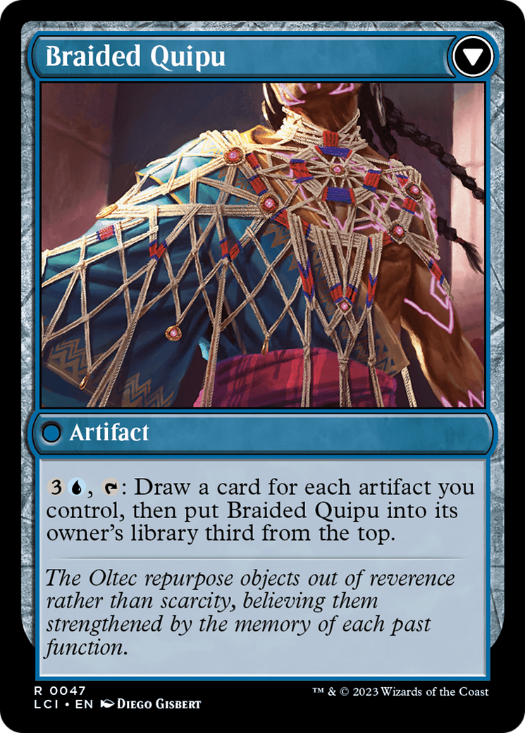 Braided Net // Braided Quipu [The Lost Caverns of Ixalan] MTG Single Magic: The Gathering    | Red Claw Gaming