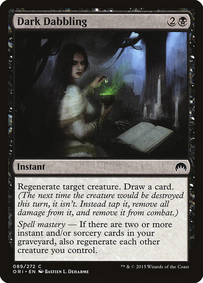 Dark Dabbling [Magic Origins] MTG Single Magic: The Gathering | Red Claw Gaming