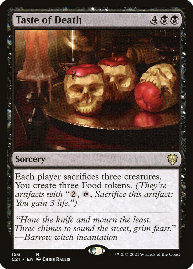 Taste of Death [Commander 2021] MTG Single Magic: The Gathering | Red Claw Gaming