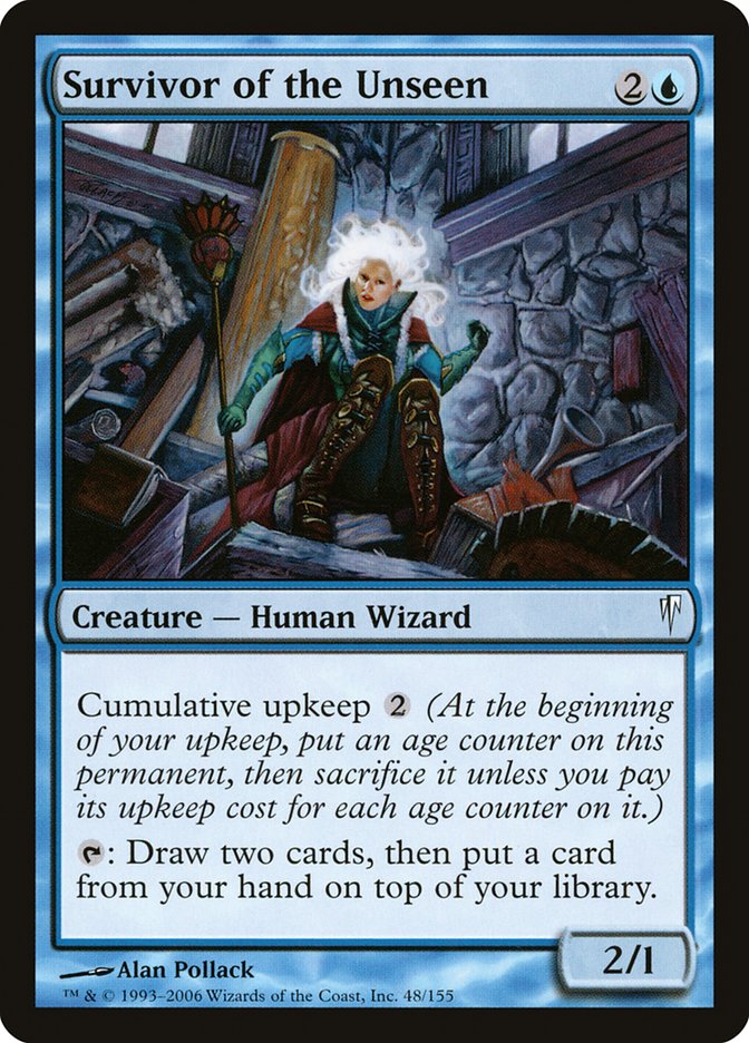 Survivor of the Unseen [Coldsnap] MTG Single Magic: The Gathering | Red Claw Gaming