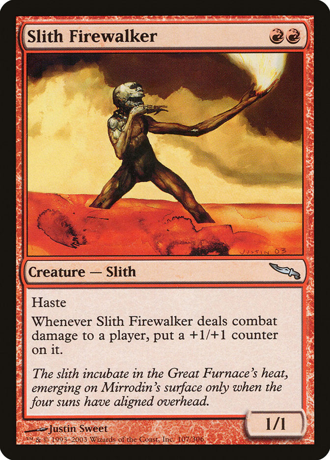 Slith Firewalker [Mirrodin] MTG Single Magic: The Gathering | Red Claw Gaming