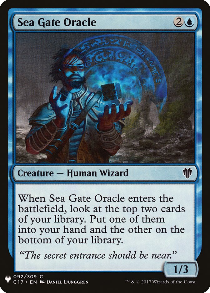 Sea Gate Oracle [Mystery Booster] MTG Single Magic: The Gathering | Red Claw Gaming