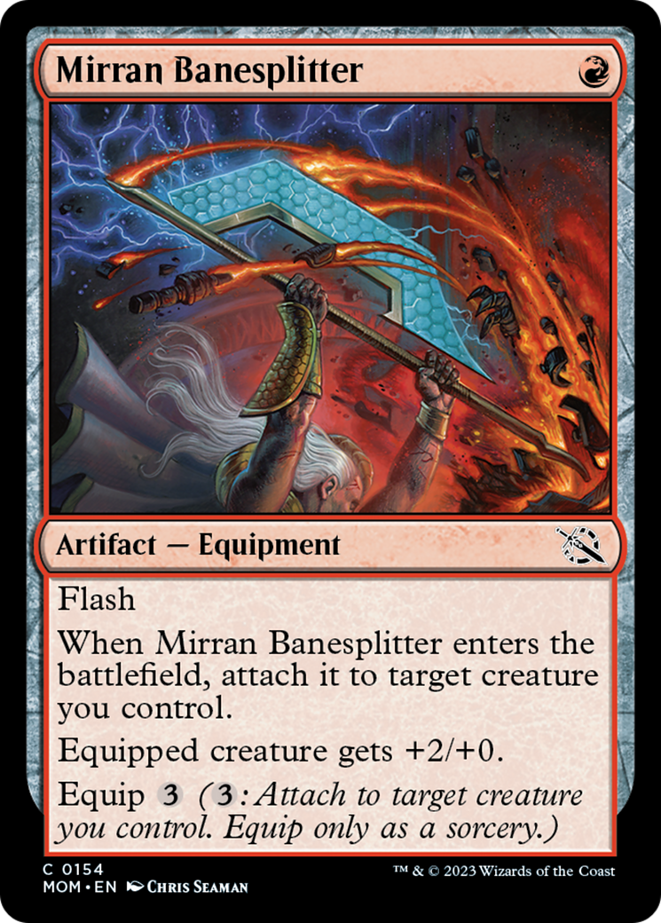 Mirran Banesplitter [March of the Machine] MTG Single Magic: The Gathering    | Red Claw Gaming