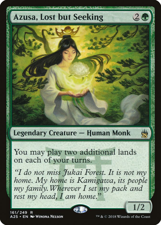 Azusa, Lost but Seeking [Masters 25] MTG Single Magic: The Gathering | Red Claw Gaming