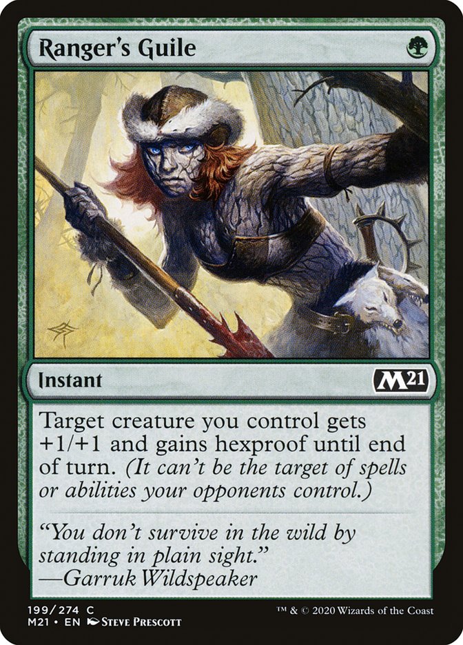 Ranger's Guile [Core Set 2021] MTG Single Magic: The Gathering | Red Claw Gaming