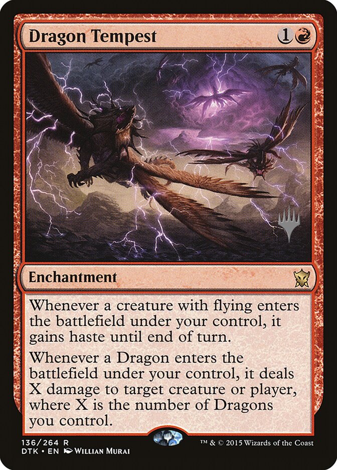 Dragon Tempest [Dragons of Tarkir Promos] MTG Single Magic: The Gathering | Red Claw Gaming