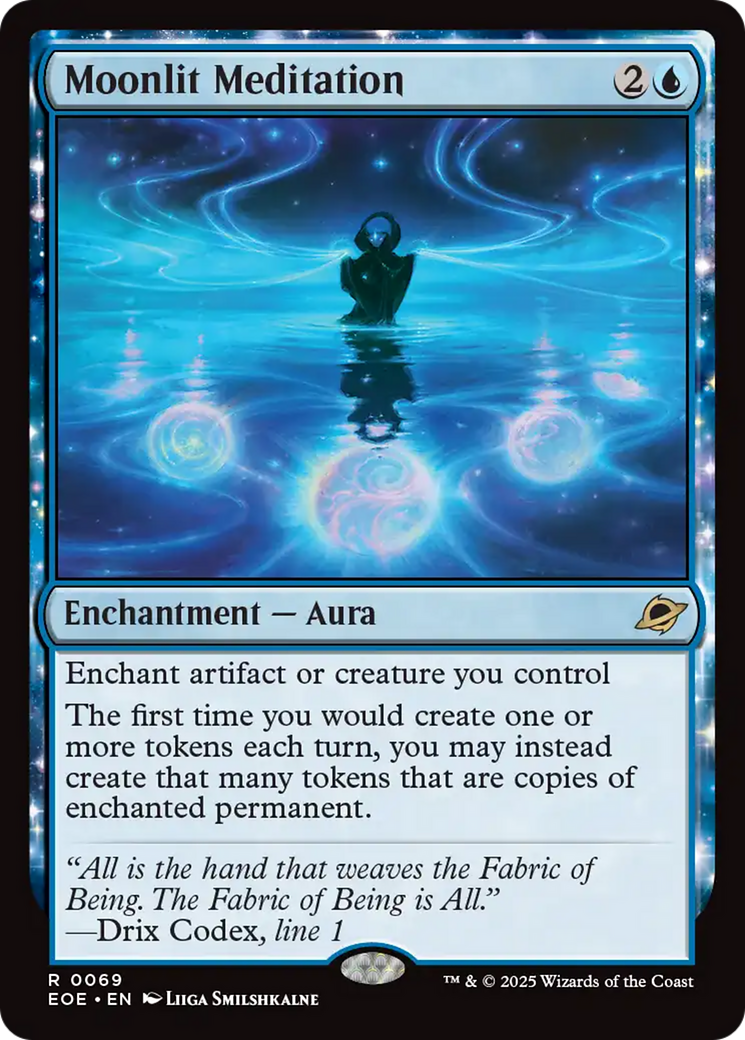Moonlit Meditation [Edge of Eternities] MTG Single Magic: The Gathering | Red Claw Gaming