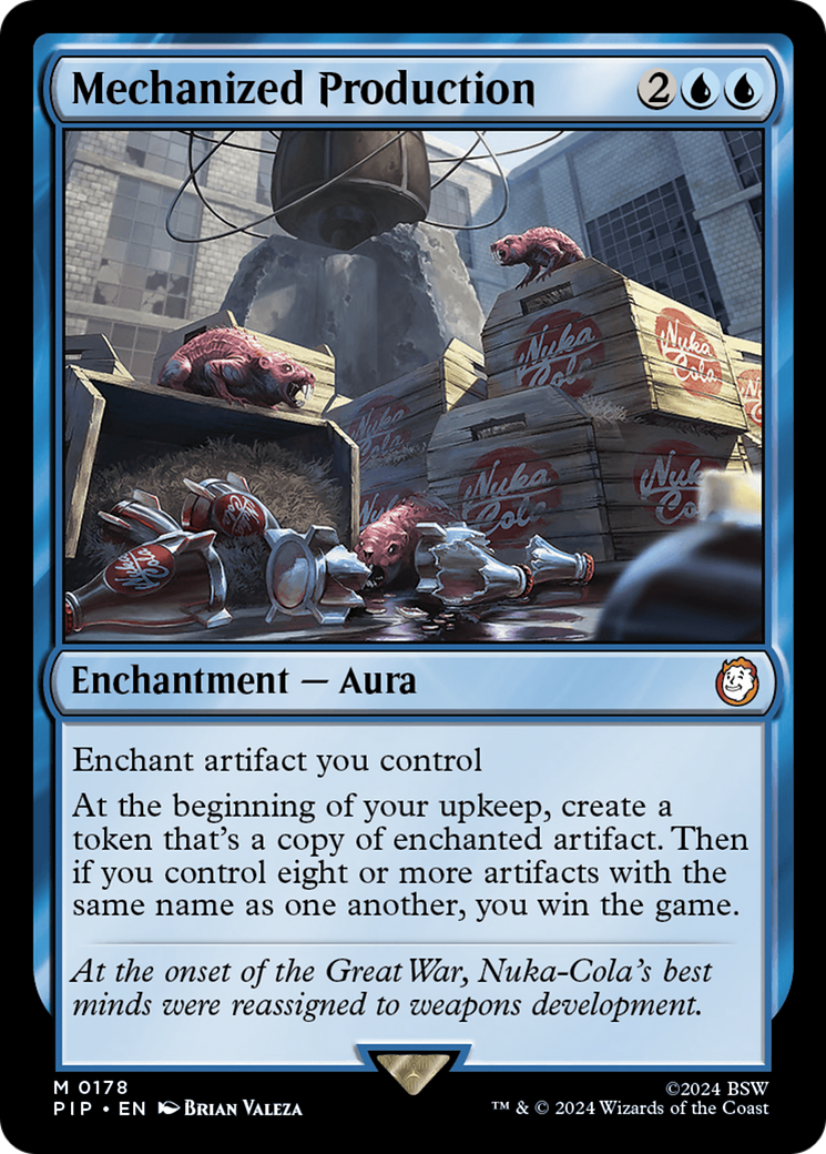 Mechanized Production [Fallout] MTG Single Magic: The Gathering | Red Claw Gaming