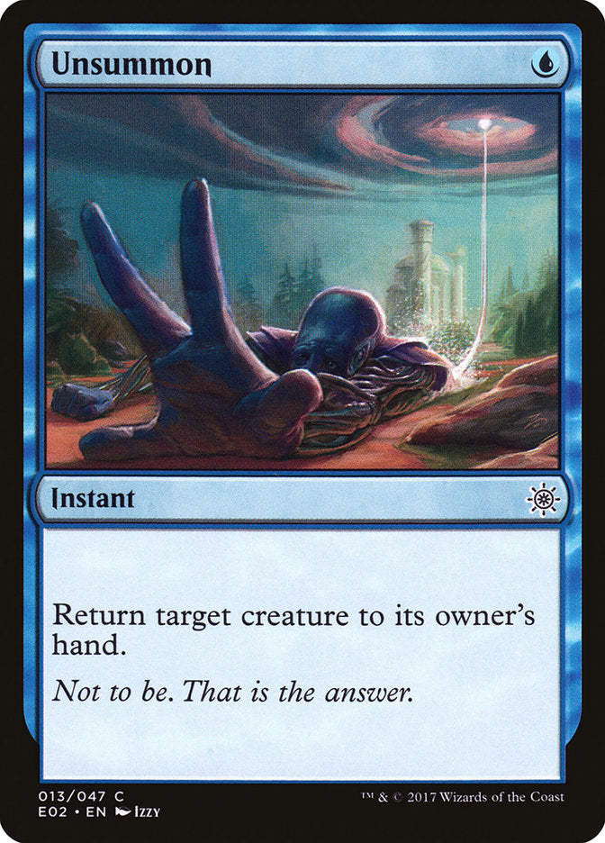 Unsummon [Explorers of Ixalan] MTG Single Magic: The Gathering | Red Claw Gaming