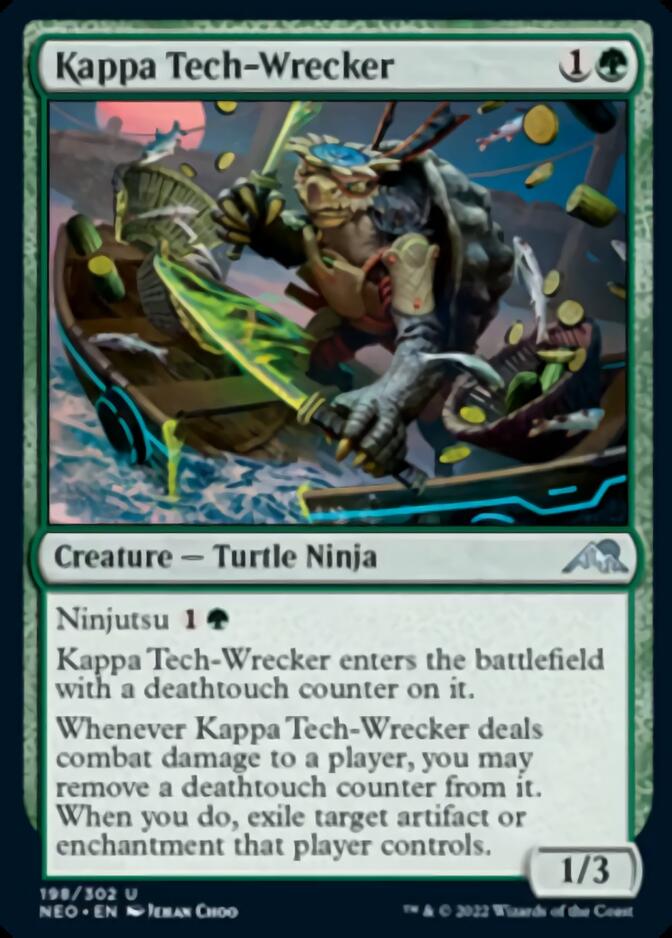 Kappa Tech-Wrecker [Kamigawa: Neon Dynasty] MTG Single Magic: The Gathering    | Red Claw Gaming