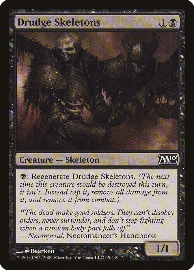 Drudge Skeletons [Magic 2010] MTG Single Magic: The Gathering | Red Claw Gaming