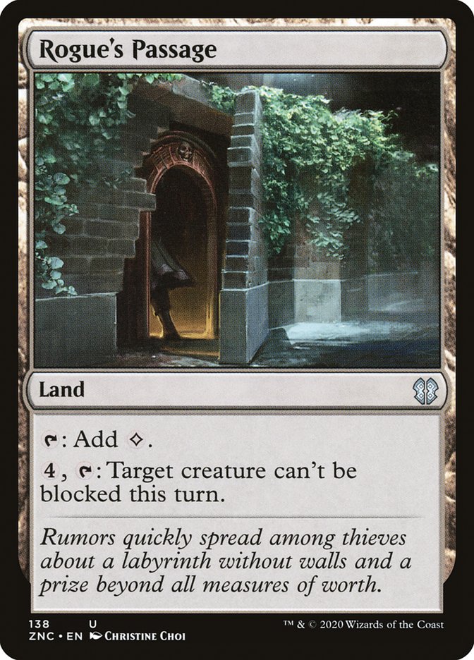 Rogue's Passage [Zendikar Rising Commander] MTG Single Magic: The Gathering | Red Claw Gaming