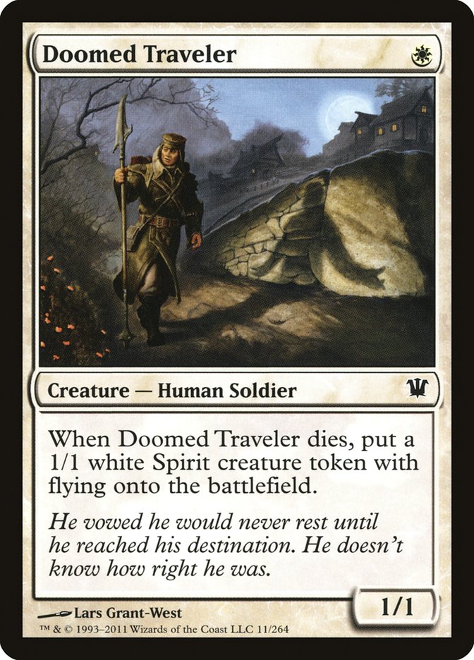 Doomed Traveler [Innistrad] MTG Single Magic: The Gathering | Red Claw Gaming