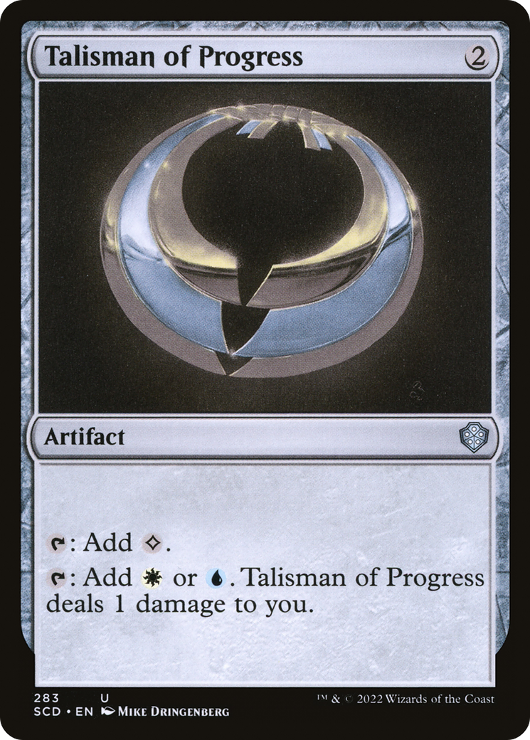 Talisman of Progress [Starter Commander Decks] MTG Single Magic: The Gathering | Red Claw Gaming