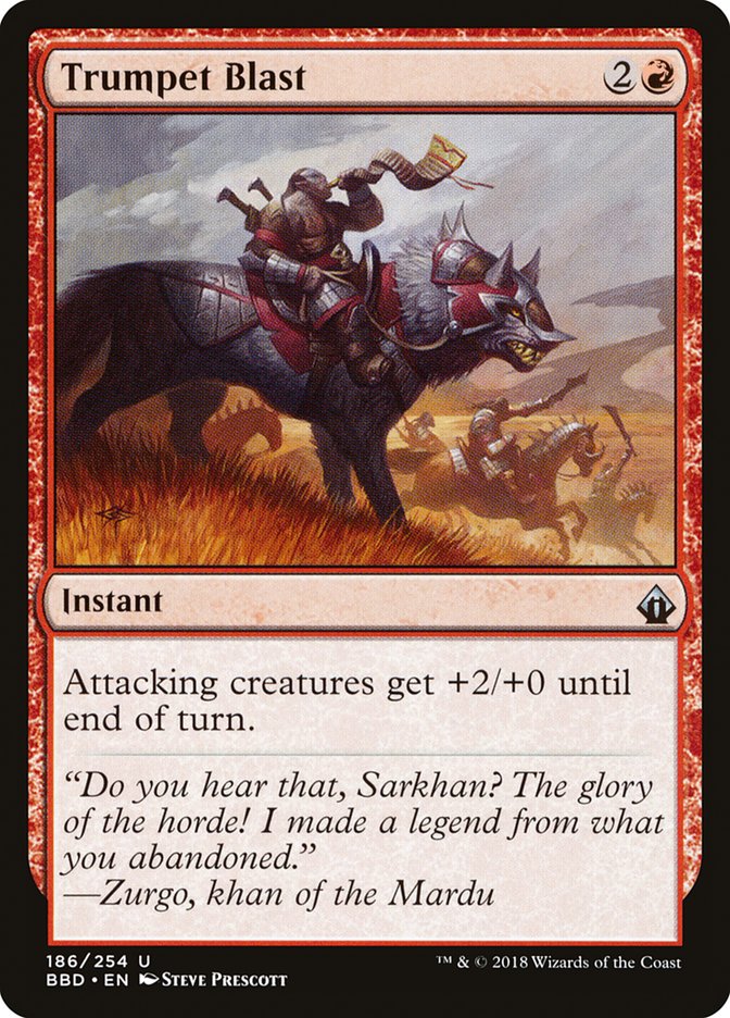 Trumpet Blast [Battlebond] MTG Single Magic: The Gathering | Red Claw Gaming