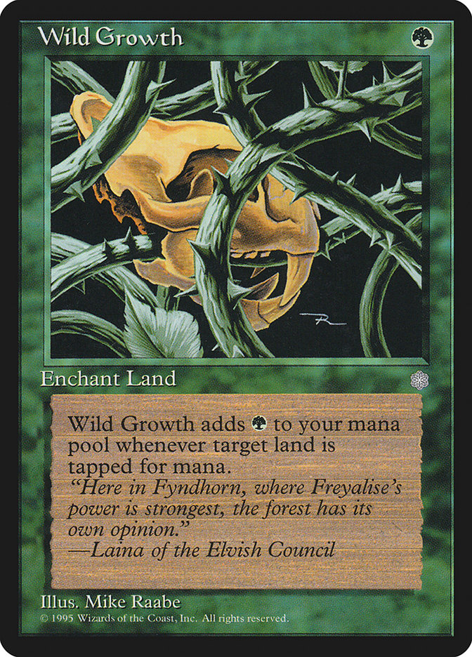 Wild Growth [Ice Age] MTG Single Magic: The Gathering | Red Claw Gaming