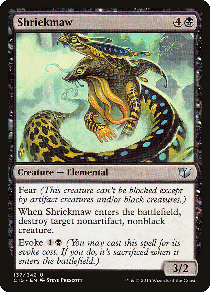 Shriekmaw [Commander 2015] MTG Single Magic: The Gathering | Red Claw Gaming