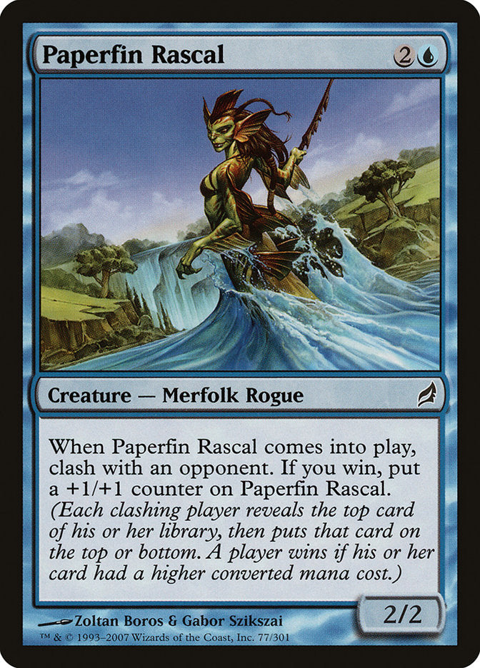 Paperfin Rascal [Lorwyn] MTG Single Magic: The Gathering | Red Claw Gaming