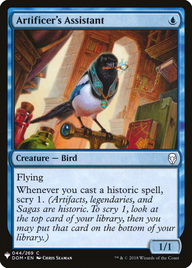 Artificer's Assistant [Mystery Booster] MTG Single Magic: The Gathering | Red Claw Gaming