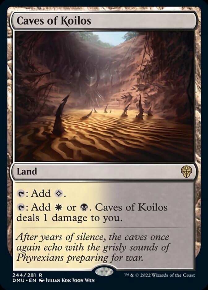 Caves of Koilos [Dominaria United] MTG Single Magic: The Gathering | Red Claw Gaming