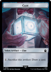 Fish // Clue (0022) Double-Sided Token [Doctor Who Tokens] MTG Single Magic: The Gathering | Red Claw Gaming