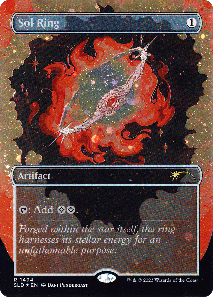 Sol Ring (1494) (Galaxy Foil) [Secret Lair Drop Series] MTG Single Magic: The Gathering | Red Claw Gaming