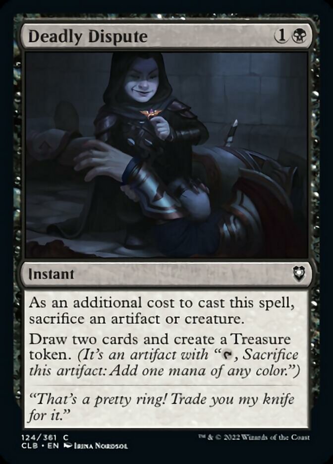 Deadly Dispute [Commander Legends: Battle for Baldur's Gate] MTG Single Magic: The Gathering | Red Claw Gaming